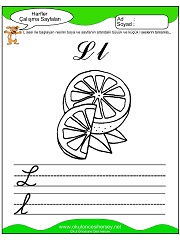 L Sesi Çalışma Sayfaları